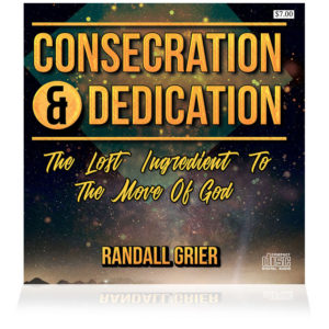 Consecration & Dedication (Single CD)