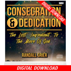 Consecration & Dedication (Single MP3 Download)
