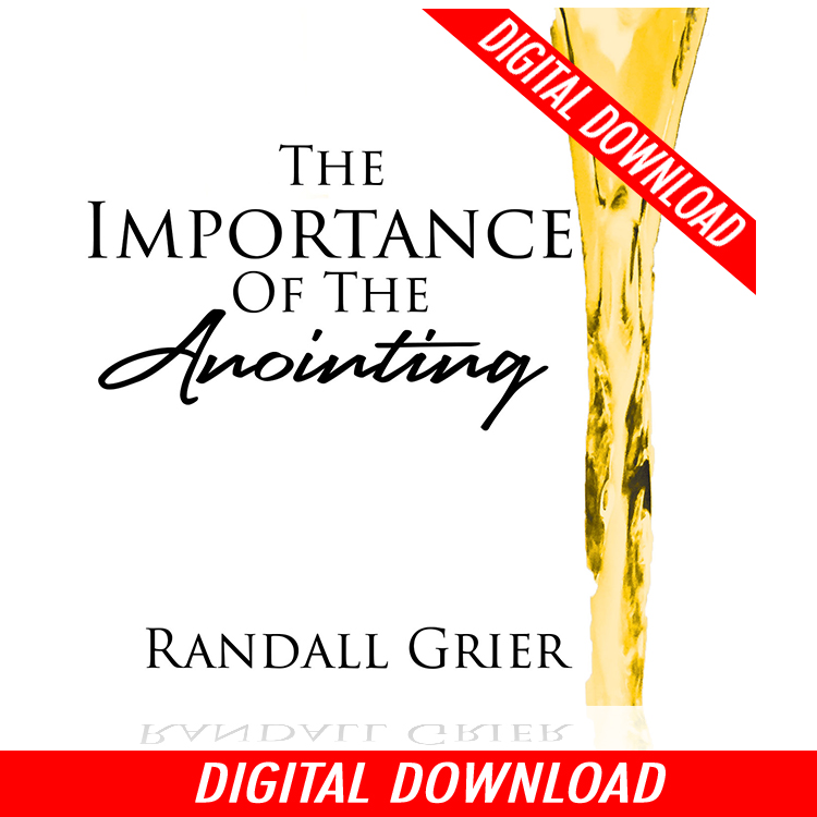 The Importance of the Anointing (Single MP3 Download)