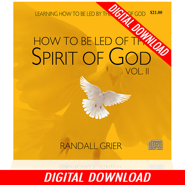 How To Be Led Of The Spirit Of God Vol. II (3-MP3 Download)
