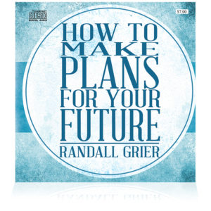 How To Make Plans For Your Future (Single CD)
