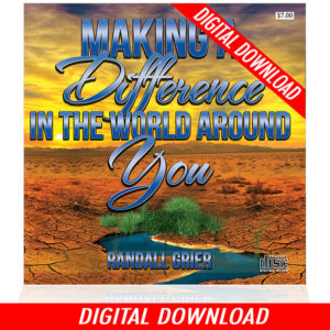 Making A Difference In The World Around You (Single MP3 Download)