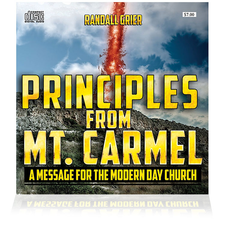 Principles From Mt Carmel: A Message For The Modern Day Church (Single CD)