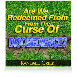 Are We Redeemed From The Curse Of Disobedience? (Single CD)