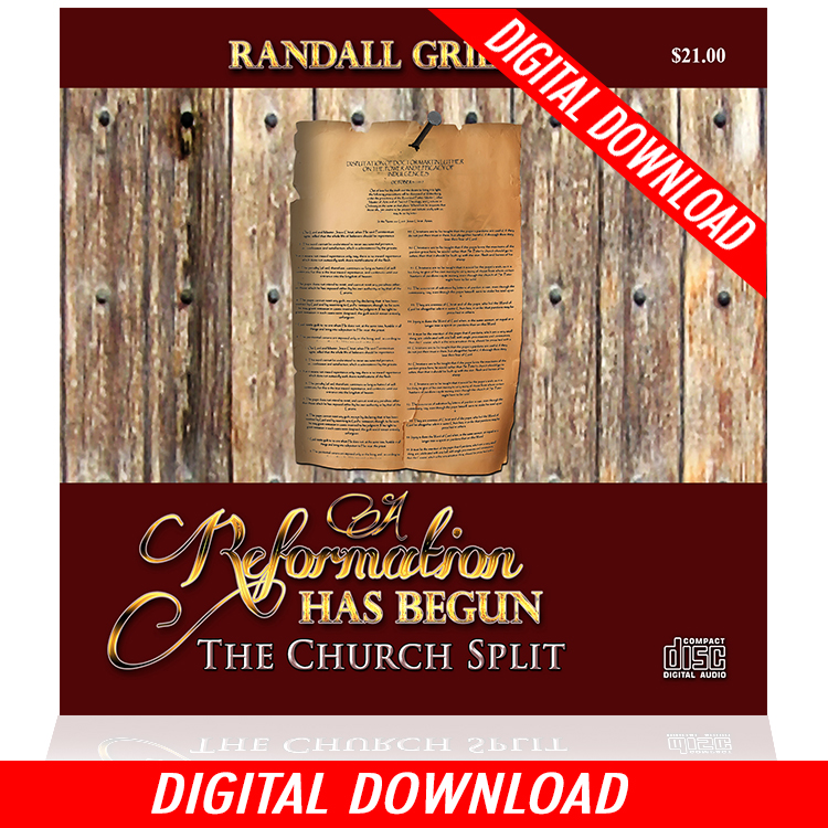 A Reformation Has Begun: The Church Split (3-MP3 Download)