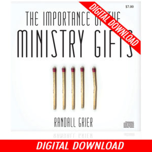 The Importance of the Ministry Gifts (Single MP3 Download)
