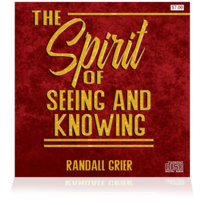 The Spirit Of Seeing And Knowing (Single CD)