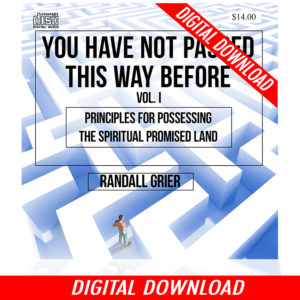 You Have Not Passed This Way Before Vol. 1 (2-MP3 Download)