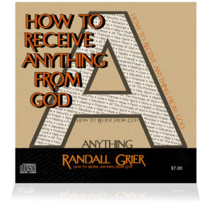 How To Receive Anything From God (Single CD)