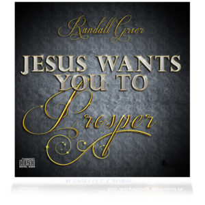 Jesus Wants You To Prosper (Single CD)
