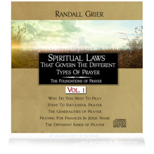Spiritual Laws That Govern The Different Types Of Prayer Vol. I (6-CD Series)
