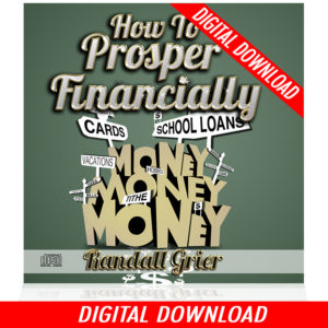 How To Prosper Financially (2-MP3 Download)