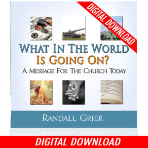 What In The World Is Going On? A Message For The Church Today (Single MP3 Download)