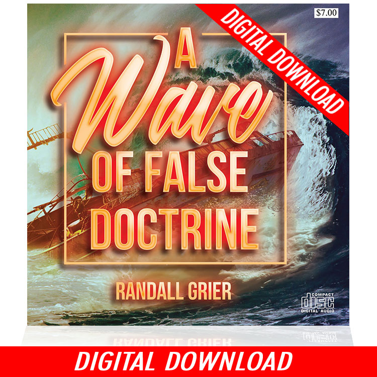 A Wave of False Doctrine (Single MP3 Download)