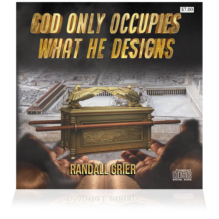 God Only Occupies What He Designs (Single CD)