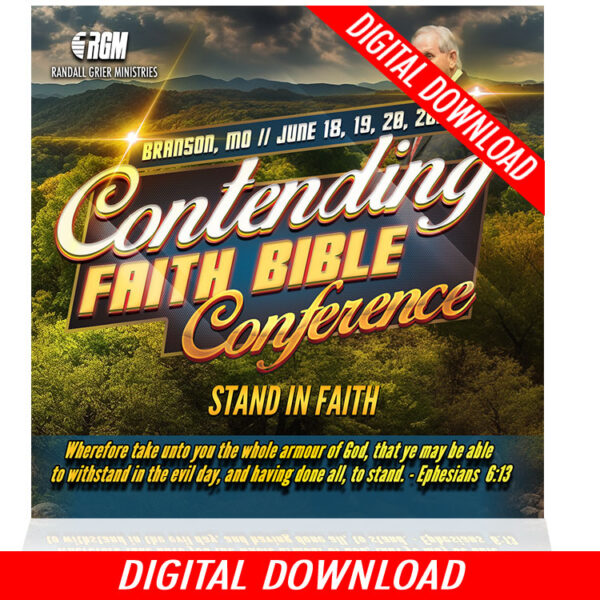 Contending Faith Bible Conference: Stand In Faith (5-MP3 SERIES)
